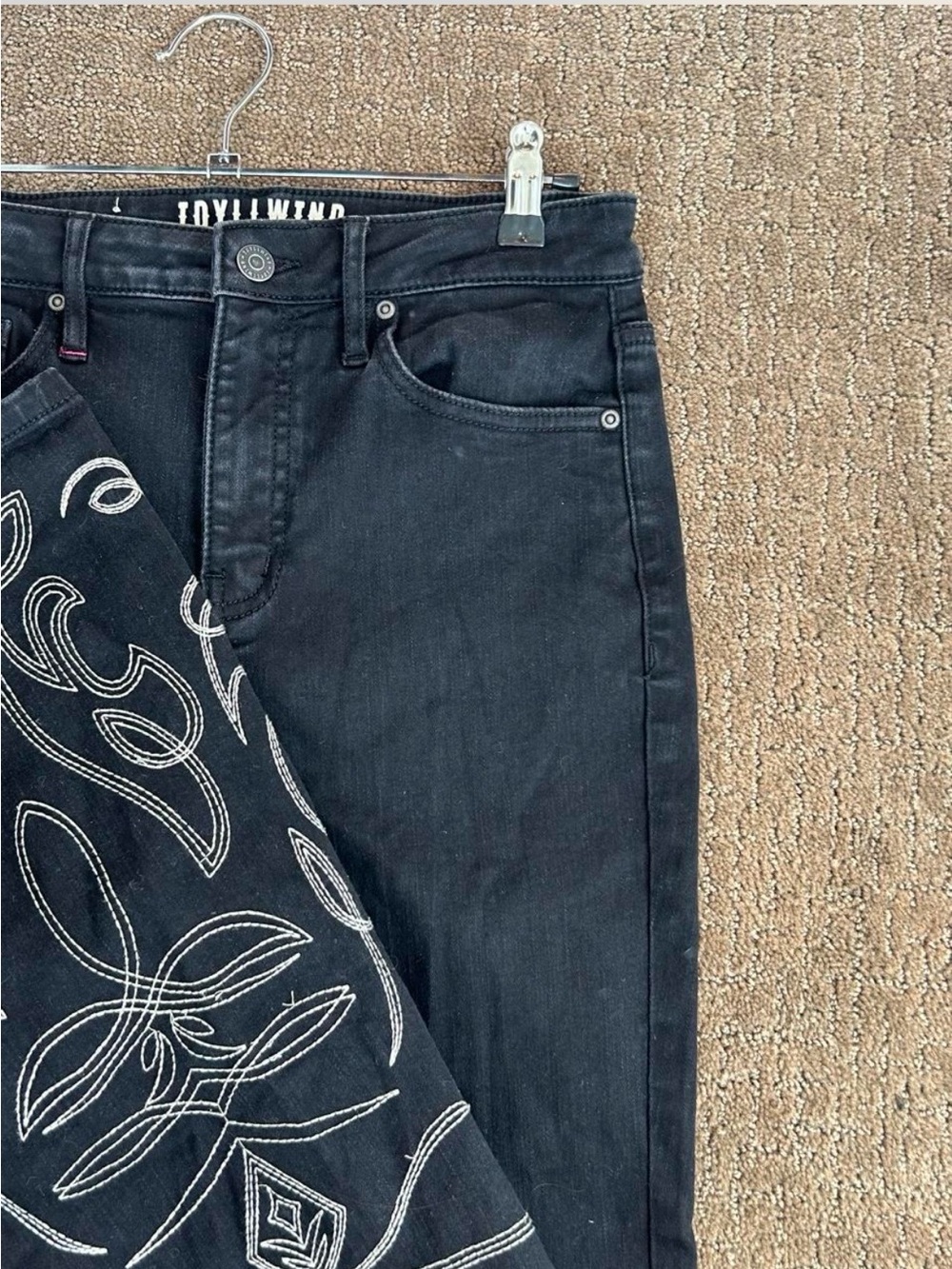 Idyllwind Black Denim Embroidered
Bootcut Jeans